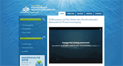 Desktop Screenshot of mannenbach-wasserversorgung.de